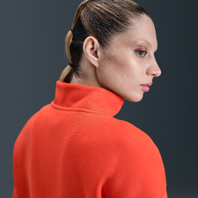 Sudadera oversized con cierre de 1/4 para mujer Nike Sportswear Phoenix Fleece