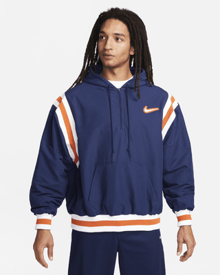 Nike Authentics Men's Woven Lined 1/2-Zip Hoodie