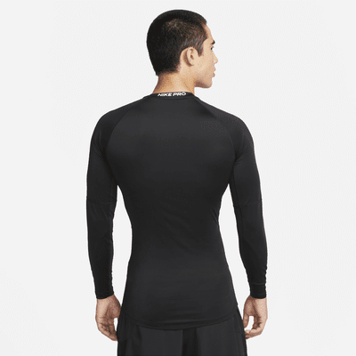 Nike Pro Men's Dri-FIT Tight Long-Sleeve Fitness Top