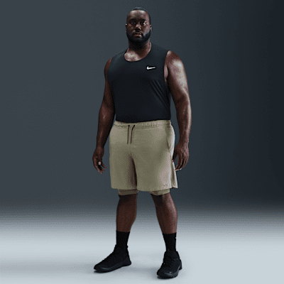 Shorts versátiles Dri-FIT de 18 cm 2 en 1 para hombre Nike Unlimited