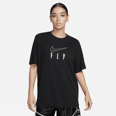 Nike t clearance shirt dames zwart