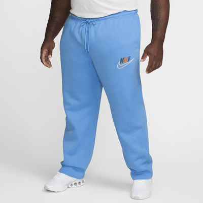 Pants de tejido Fleece con dobladillo abierto para hombre Nike Club Fleece