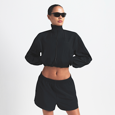 NikeSKIMS Woven Nylon Women's Crop Jacket