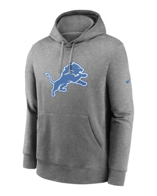 Мужское худи Detroit Lions Club Logo Nike NFL Pullover Hoodie