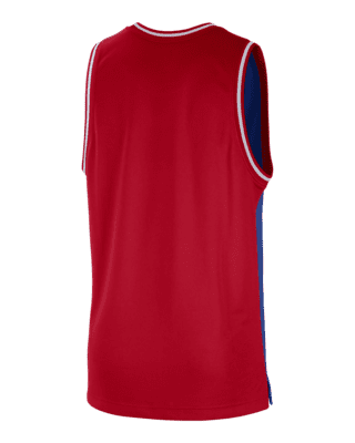 Nike Men's Red Philadelphia 76Ers 2021/22 City Edition Courtside