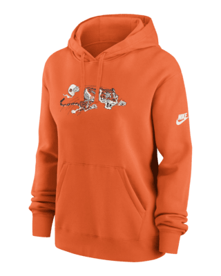 Женское худи Cincinnati Bengals Club Nike NFL Pullover Hoodie