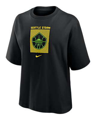 Женская футболка Seattle Storm Nike WNBA Boxy