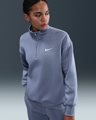 Женский свитшот Nike Sportswear Phoenix Fleece Oversized 1/4-Zip Long
