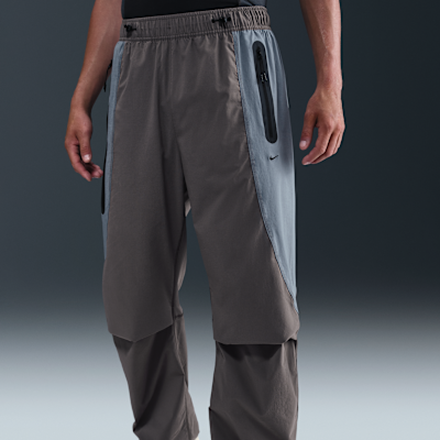 Nike Tech Men's Dri-FIT Woven Color-Block Loose-Fit Pants