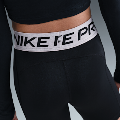 Shorts Dri-FIT de 13 cm para niña talla grande Nike Pro