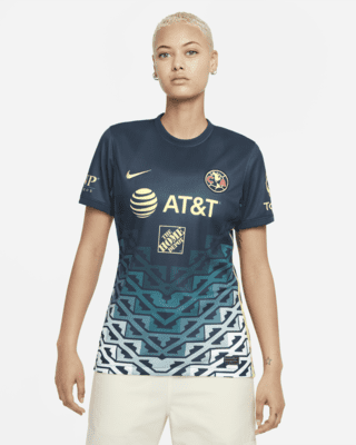 Nike U.S. 2021 Stadium Away Women's Soccer Jersey in Navy/Red, Size: Medium