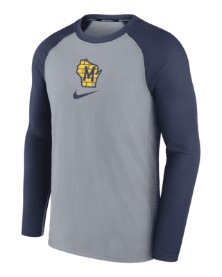 Nike Dri-FIT Early Work (MLB Milwaukee Brewers) Men's T-Shirt.