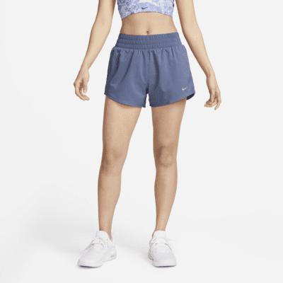 Nike Dri-FIT One Women's Mid-rise 8cm (approx.) Brief-Lined Shorts