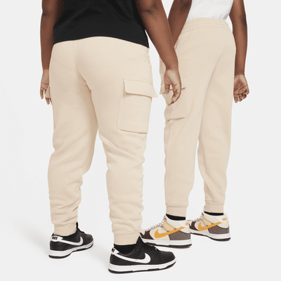 Nike Sportswear Club Fleece Big Kids' Cargo Pants (Extended Size)