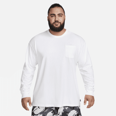 Playera con bolsillo de manga larga para hombre Nike Sportswear Premium Essential