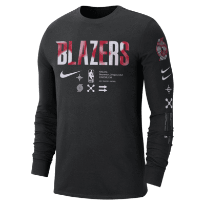 Portland Trail Blazers Men's Nike NBA Long-Sleeve T-Shirt