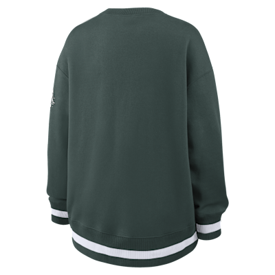 Michigan State Legacy Phoenix Women's Nike College Oversized Pullover Crew
