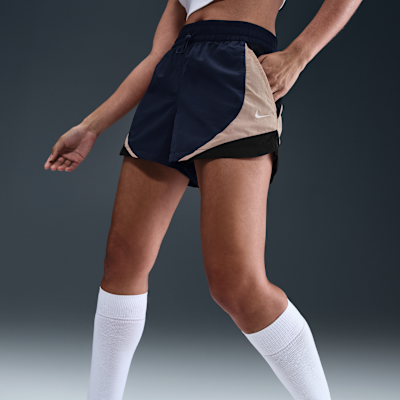 Shorts de entrenamiento de tiro medio holgados de 8 cm para mujer Nike Sportswear