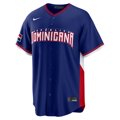 Dominican Republic National Baseball Team 2026 World Baseball Classic Men's Nike Stadium Jersey