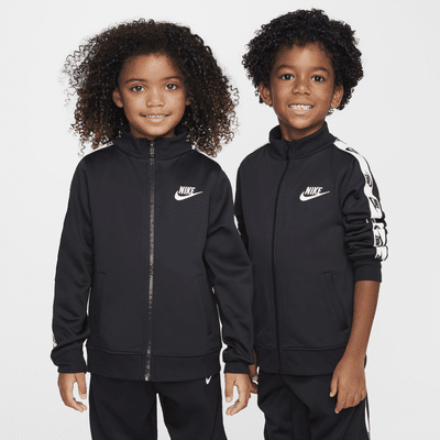 Nike Dri-FIT Little Kids' Logo Taping 2-Piece Full-Zip Set