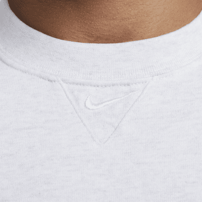 Camisola pesada de manga curta Nike Solo Swoosh para homem