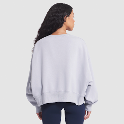Sudadera de cuello redondo sin cierre Nike de la NFL para mujer Seattle Seahawks Rivalries Collection Oversized