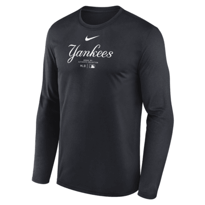 New York Yankees Authentic Collection Practice Men's Nike Dri-FIT MLB Long-Sleeve T-Shirt