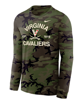 Мужская футболка Virginia Cavaliers Legend Nike Dri-FIT Long-Sleeve