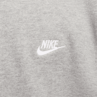 Nike Club Fleece Bol Kesimli Fransız Havlu Kumaşı Erkek Crew Üstü