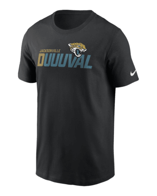 Nike Men's Black Jacksonville Jaguars Team Wordmark T-Shirt - Black