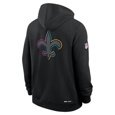 New Orleans Saints Crucial Catch Sideline Men's Nike Dri-FIT NFL Pullover Hoodie
