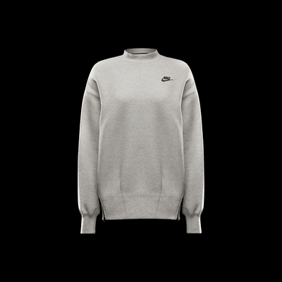 Nike Sportswear Tech Fleece Women's Oversized Crew-Neck Sweatshirt