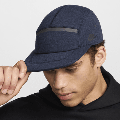 Nike Fly Cap Unstructured Flat-Bill Tech Fleece Cap