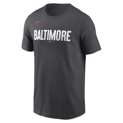 Playera para hombre Nike City Connect Wordmark (MLB Baltimore