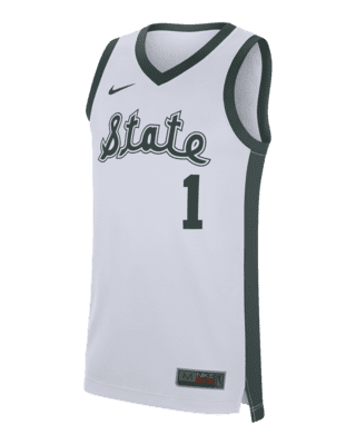 Мужские джерси Nike College Replica Retro (Michigan State) Basketball Jersey для баскетбола