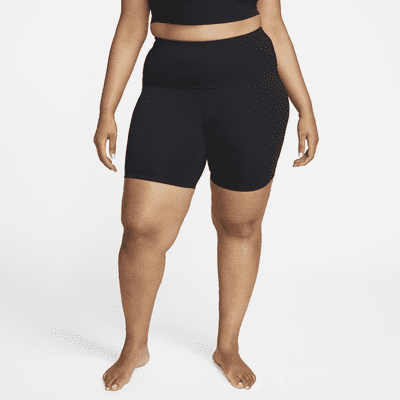 Nike Yoga Women's High-Waisted 7" Shorts (Plus Size)