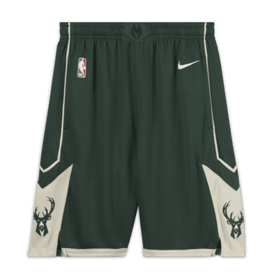 Shorts Milwaukee Bucks Icon Edition Swingman Nike NBA – Ragazzo/a