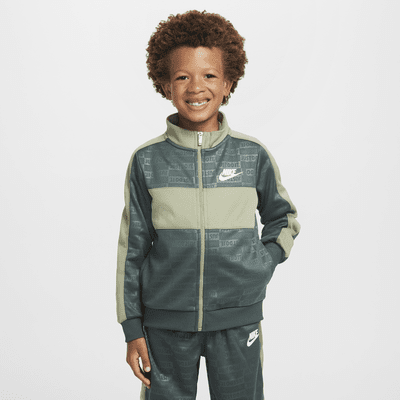 Nike Dri-FIT Sportswear Textured Club Little Kids' 2-Piece Tricot Set