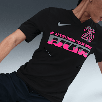 Jersey de correr Dri-FIT con gráfico para mujer Nike