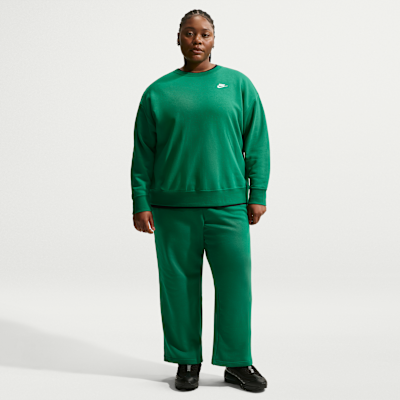 Nike Sportswear Club Fleece Women's Loose Crew-Neck Sweatshirt (Plus Size)
