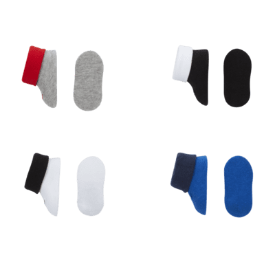 Nike Baby (0-6M) Booties (4 pairs)