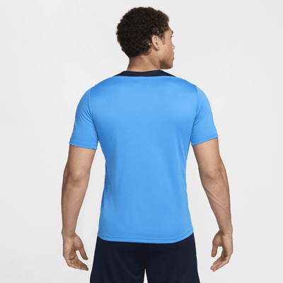 Haut de foot en maille à manches courtes Nike Dri-FIT Chelsea FC Strike pour homme