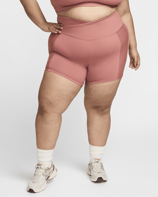 Женские шорты Nike One Wrap High-Waisted 5" Biker Shorts (Plus Size)