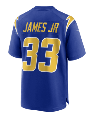 NFL Los Angeles Chargers (Derwin James) Men's Game Football Jersey.