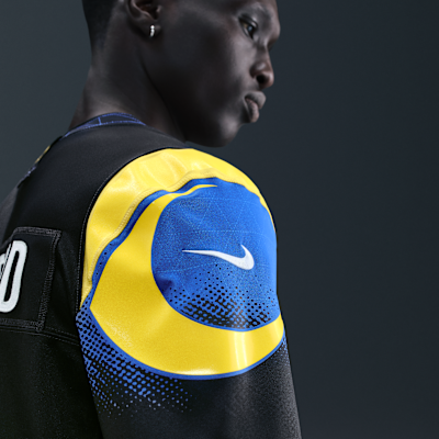 Jersey Nike Dri-FIT de la NFL Limited para hombre Matthew Stafford Los Angeles Rams Rivalries Collection