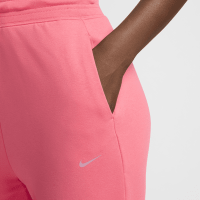 Joggers de French Terry de cintura alta de 7/8 para mujer Nike Dri-FIT One