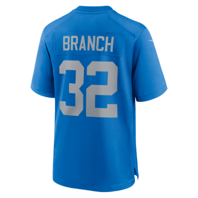 Brian Branch Detroit Lions Men's Nike NFL Game Football Jersey