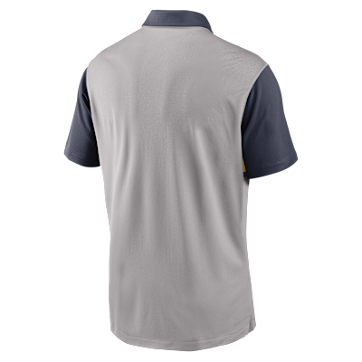 Polo universitario Nike Dri-FIT para hombre West Virginia Vapor