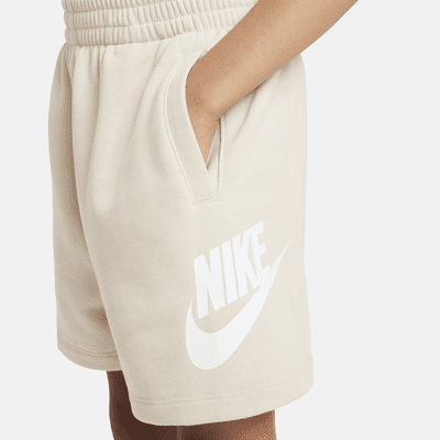 Shorts de French Terry para niños talla pequeña Nike Sportswear Club