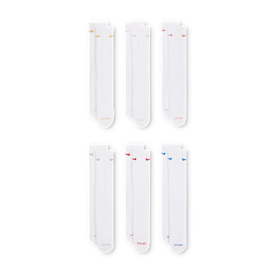 Nike Everyday Plus Cushioned-crew-træningsstrømper (6 par)